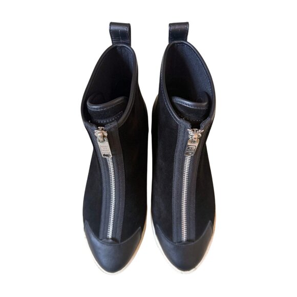 Marc by Marc Jacobs Black Zip-Front High-Top Sneakers – Women’s Size 8-8.5 - Picture 7 of 10